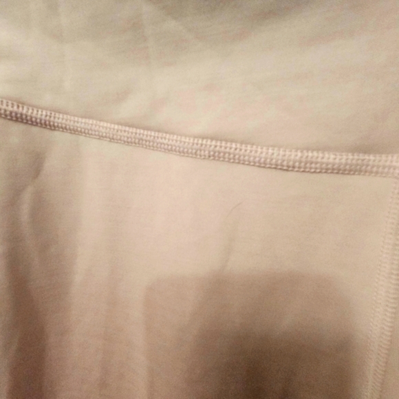 Nike Hi-Rise-Dri-Fit Cross Waist Ankle pink Leggings Size L Woman's - Picture 4 of 14